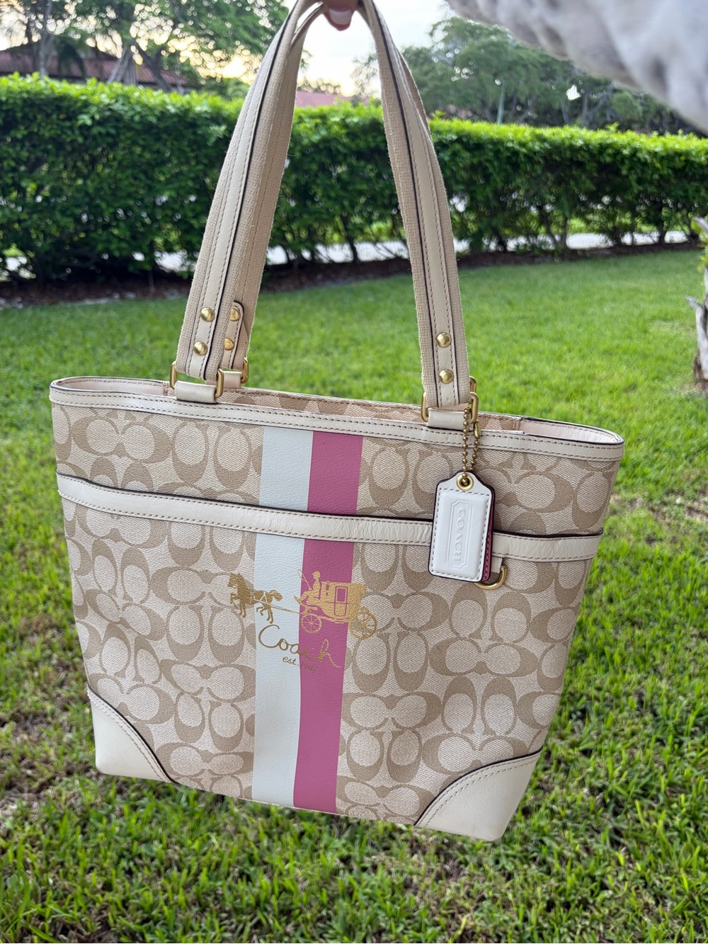 Coach Chelsea Heritage Tote Bag
